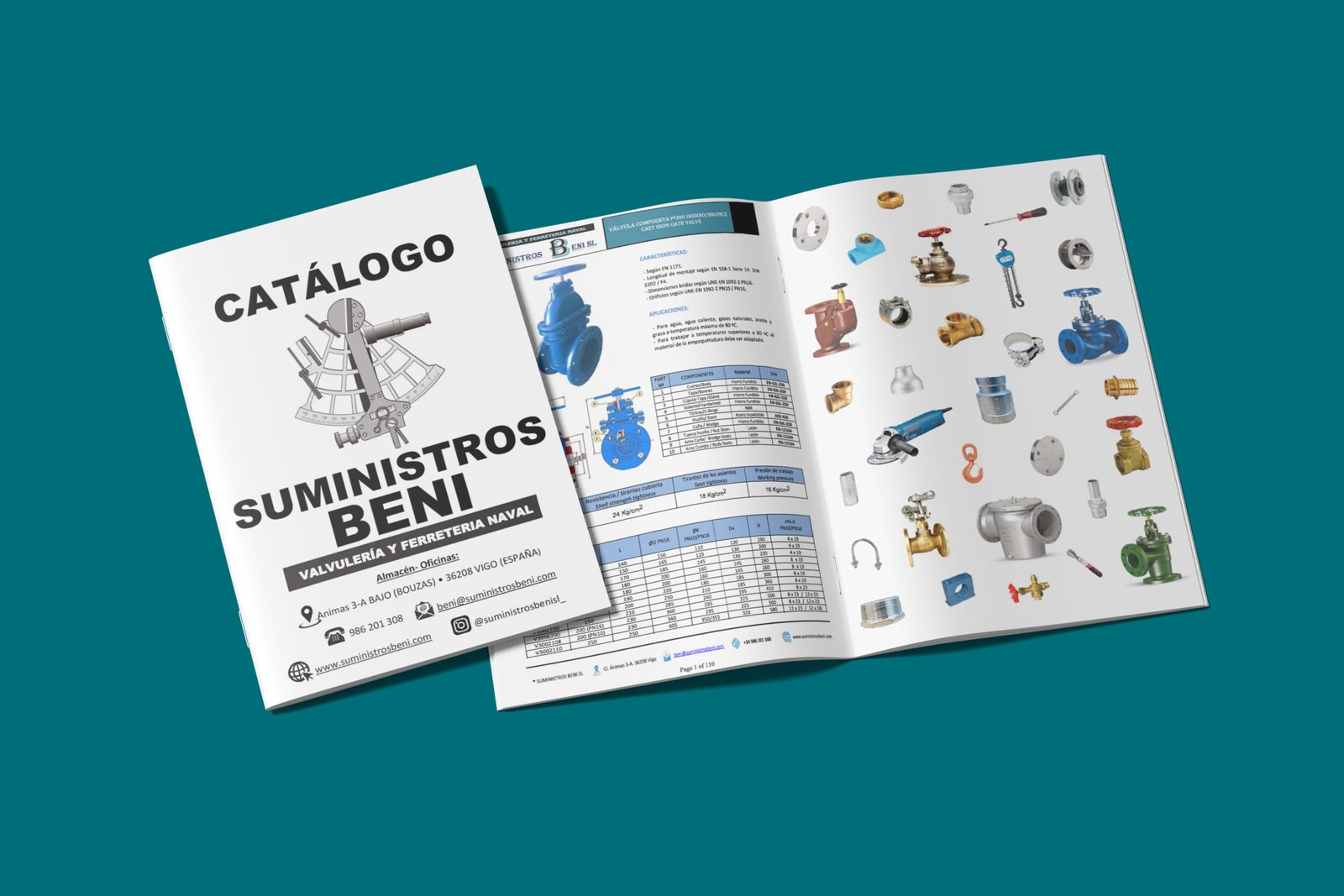 Descarga el catálogo de suministros Beni