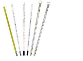 TERMÓMETRO CON CAPILLA DE ALUMINIO