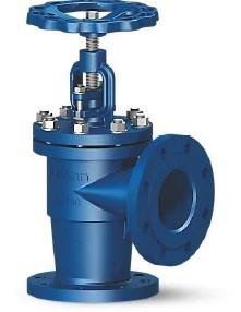 VÁLVULA GLOBO PASO ANGULAR ACERO Fª279